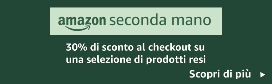 Amazon Warehouse Seconda Mano sconto-30 per cento