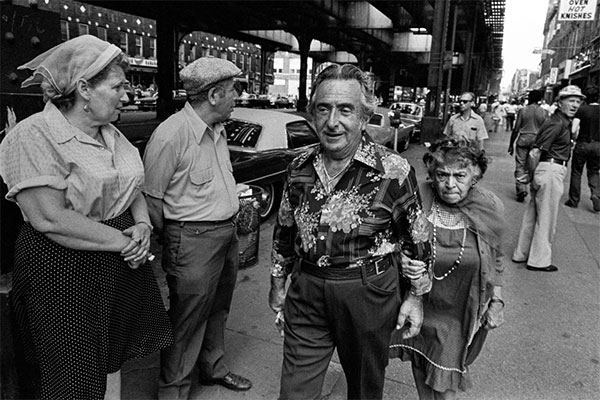 Fotografia Bruce Gilden New York 1978 Lost and found