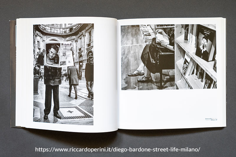 Foto Diego Bardone Milano Street Life giustapposizione