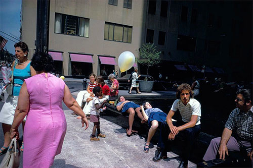 Joel Meyerowitz street photography ripetizioni similitudini