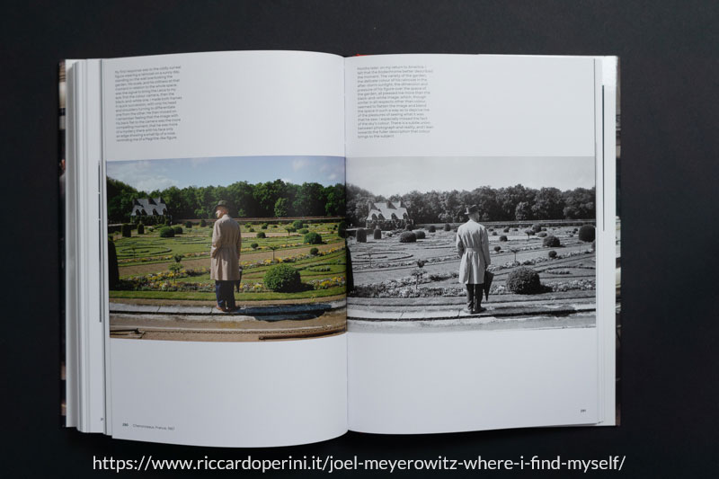 Joel Meyerowitz stessa foto colori e bianco e nero