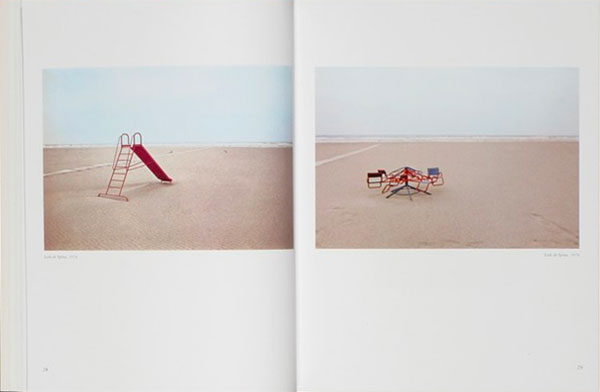 Fotografie Luigi Ghirri Kodachrome spiaggia Lido di Spina