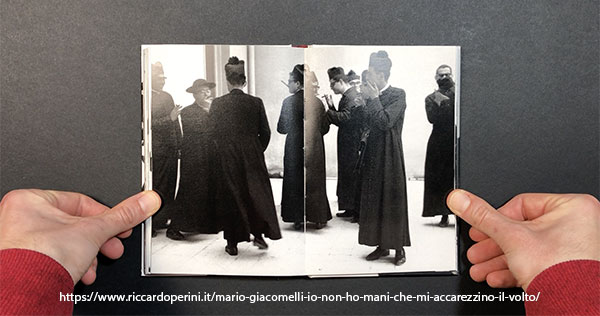 foto Mario Giacomelli preti fumano sigari