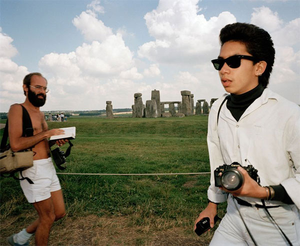 foto Martin Parr Stonehenge 1988