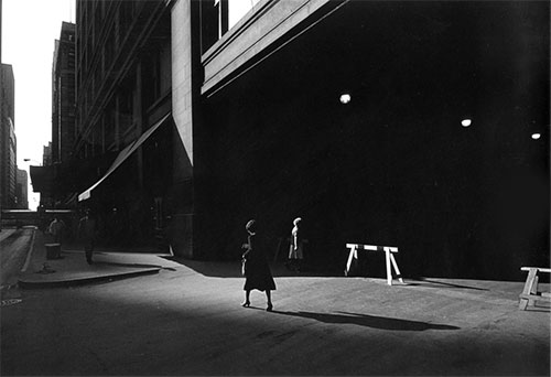 street photography Ray Metzker Chicago (USA) 1982