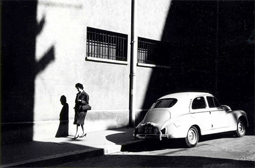 foto street Ray Metzker Marsiglia Francia 1961