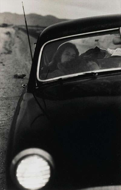 fotografia Robert Frank Strada 90, verso Del Rio, Texas (The Americans)