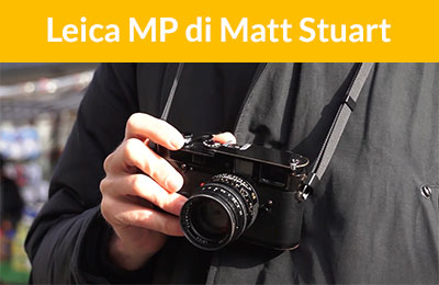 fotocamera Leica MP analogica Matt Stuart