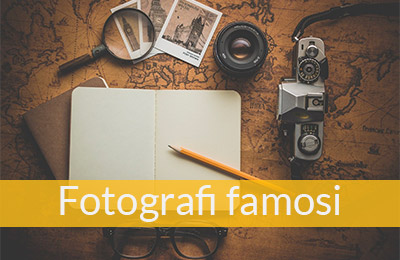 Grandi fotografi famosi e maestri della fotografia