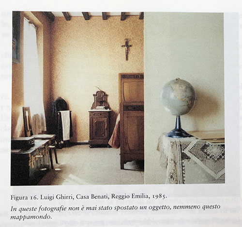 foto Luigi Ghirri Casa Benati Reggio Emilia 1985