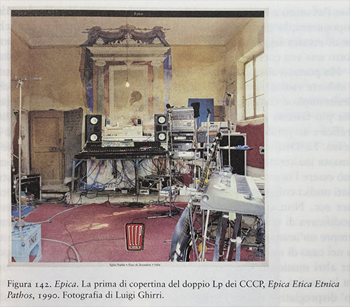 foto Luigi Ghirri copertina album CCCP Epica Etica Etnica Pathos 1990