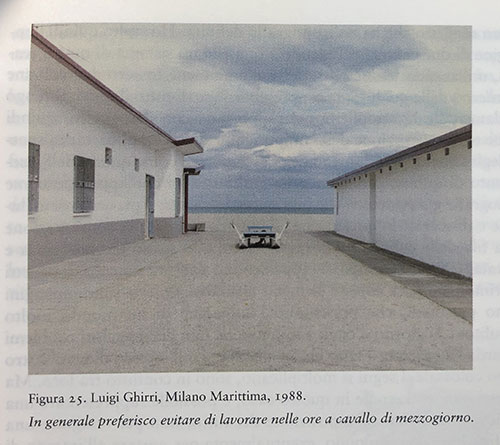 foto Luigi Ghirri Milano Marittima 1988