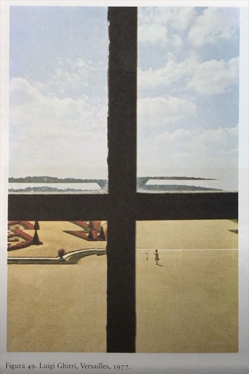 fotografia Luigi Ghirri Versailles 1977