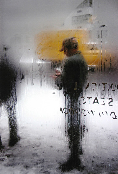 fotografia Saul Leiter Snow