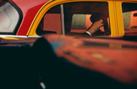 foto Saul Leiter Taxi