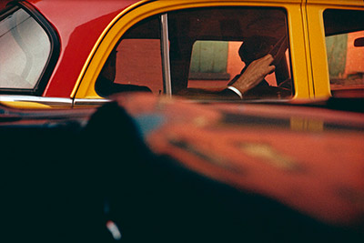 foto Saul Leiter Taxi