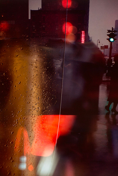 fotografia Saul Leiter Walk with Soames