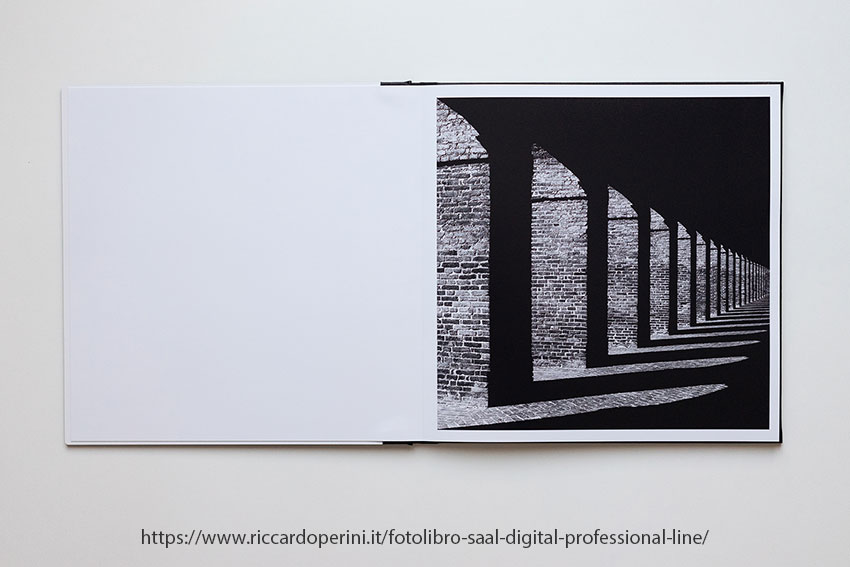 Fotolibro Riccardo Perini bianco e nero Saal Digital Professional Line