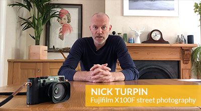 Nick Turpin come impostare Fuji X100F per street photography