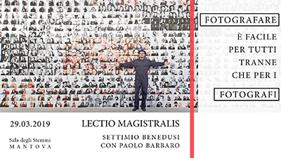 lectio magistralis Settimio Benedusi Mantova 2019