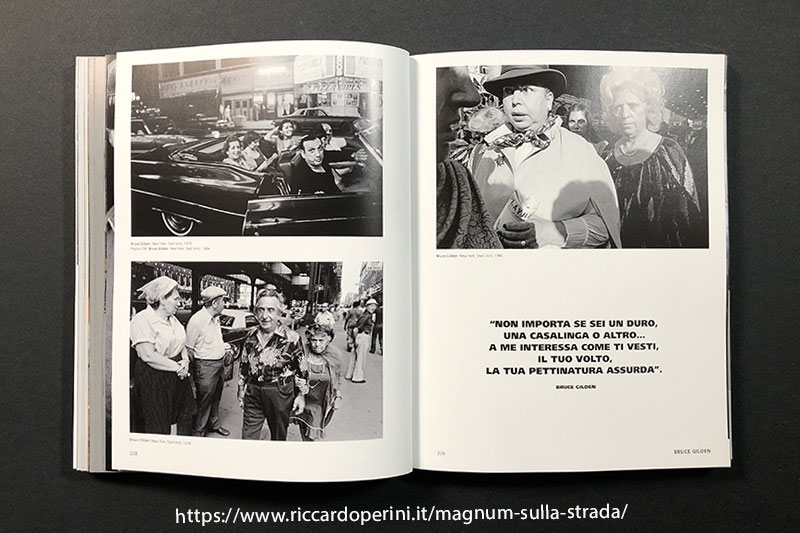 libro Magnum sulla strada fotografie Bruce Gilden New York