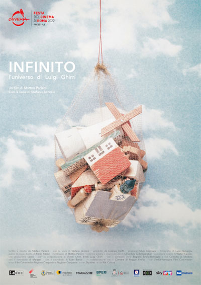 Infinito L'universo di Luigi Ghirri locandina film Matteo Parisini 2022