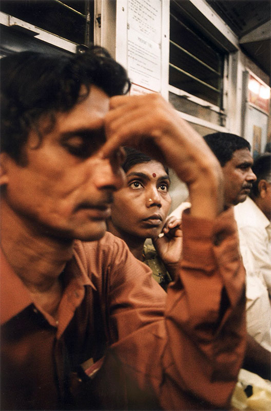 fotografia Marco Pesaresi metro Belgachia Calcutta India 1998 