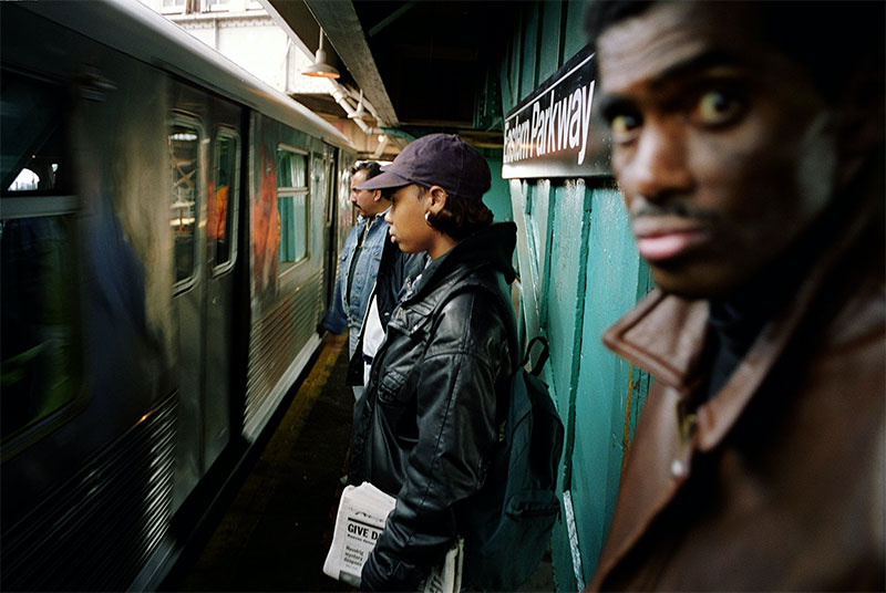 foto Marco Pesaresi metro New York, Eastern Parkway