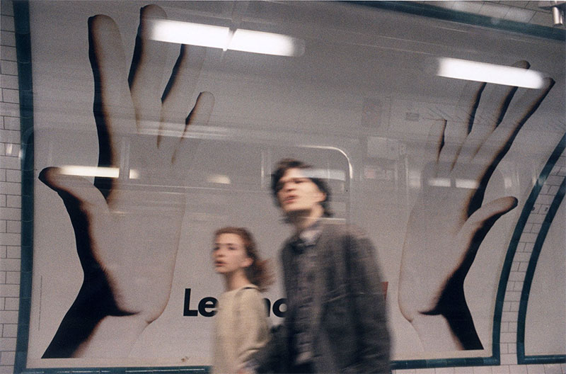 foto Marco Pesaresi metropolitana Parigi Porte de Clignancourt