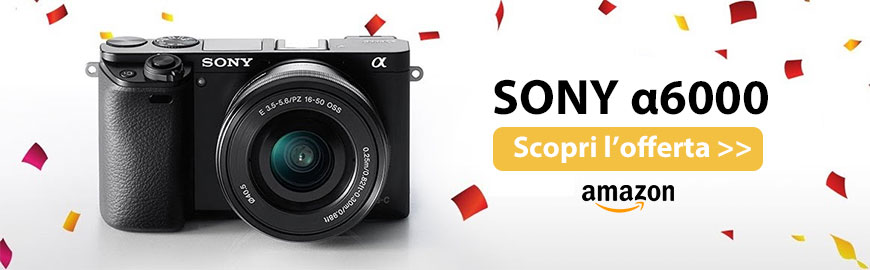 offerta fotocamera Sony a6000