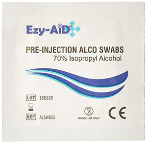 salviette alcool isopropilico 70% Ezy Aid