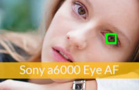 Sony a6000 eye af fuoco su occhi