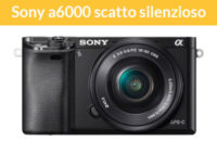 Scatto silenzioso Sony Alpha 6000