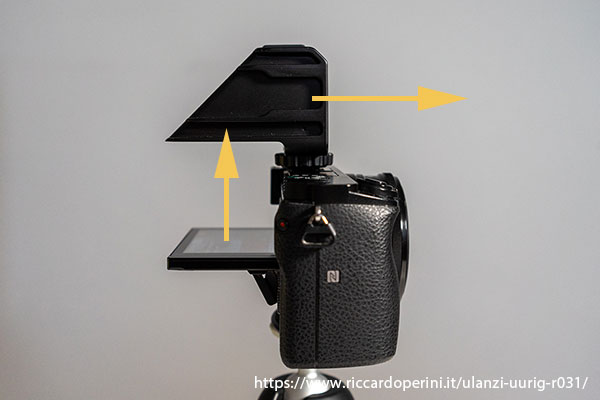 Ulanzi U Rig R031 specchio per fotocamera vlog o selfie mode